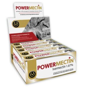 Box of Powermectin Injection for animals in 10ml vials.