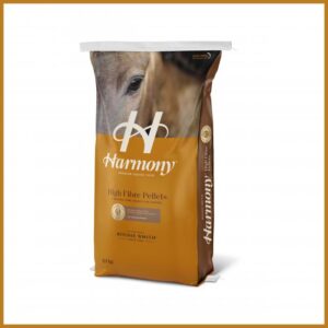 Horse feed bag with branding design