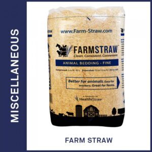 FarmStraw packaging with product details