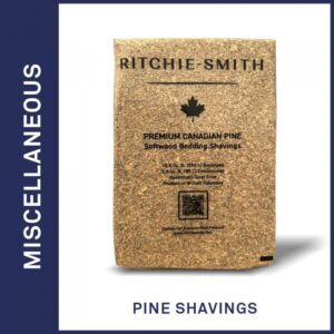 Premium Canadian pine bedding shavings