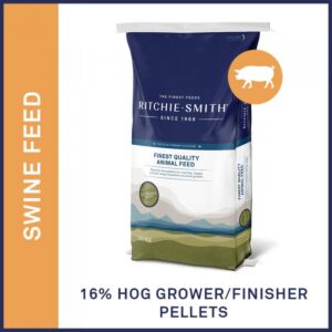 16% hog grower pellets bag